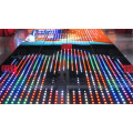 RGB colorful stage lighting equipment slim led dance floor for wedding party events stage